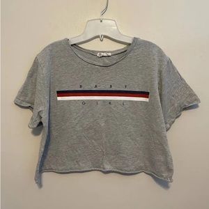 Women’s “Baby Girl” Crop Top